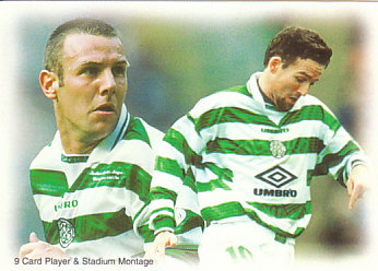 Montage (puzzle 1) Celtic Glasgow 1999 Futera Fans' Selection #73